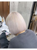 ラフ 難波店(LAFF)&nbsp;#黒髪#ボブルフ#ネビージュ#小顔#ワンレン