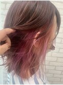 ピンク×インナーピンク