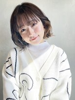 アイティーバイアルバム 松戸店(IT by ALBUM)&nbsp;くびれボブくびれヘア_ホワイトグレージュネビージュ_9182