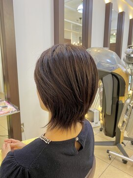 ヘアアーク(HAIR arc) 外ハネ#奏の杜#京成津田沼#京成大久保#ナチュラルウルフ