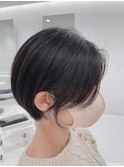 ☆お客様style☆大人可愛いハンサムマッシュショート☆