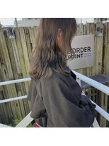 ミント(mint) アッシュグレー/グレージュ/ブルージュ/くすみカラー