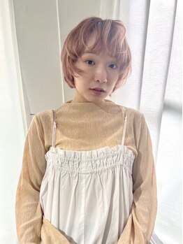 キコ 肥後橋店(kico)の写真/kicoが提案する大人可愛い"ハンサムショート"はスタイリッシュかつこなれ感が魅力◎周りと差が付くSTYLEへ