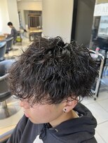 アイズ 海老名(AIZU)&nbsp;波巻きツイストスパイラルパーマ　スペインカールサマーマッシュ