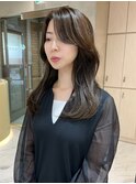 □ 韓国大宮顔周り髪質改善レイヤーカット前髪カットくびれ