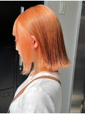 4572ニュアンスカラーハイライトレンジグラデーションカラーボブ
