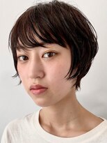 カムジーヘッドカミノウラ(COMEGHEAD KAMINOURA)&nbsp;大人マッシュショート丸みショート黒髪ショートベリーショート