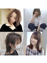 ヘアー カフェ コトノハ(hair cafe kotonoha)&nbsp;【コトノハ】ハイカジュアル20代30代40代小顔顔周りレイヤー