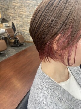ルッカヘアガーデン 鶴ヶ島店 ショートグラ