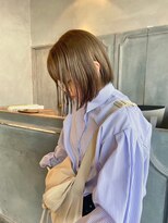 スペシャルオオサカ 難波店(Special OSAKA)&nbsp;【Special OSAKA】ブリーチなしダブルカラー切りっぱなしボブ