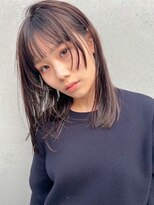 ユーリ(JUURI)&nbsp;ステップカット/オン眉/グレージュ/髪質改善/天神美容室