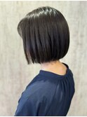 【tetote門戸厄神/村山】ナチュラルボブ /切りっぱなしボブ