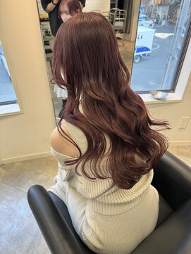 ペレ 梅田(PELE) 前髪/アンブレラカラー/こなれミディ/イメチェン/ウェーブパーマ