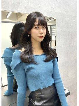 リリー(Lilley) 【lilley 稲永麻衣】レイヤーカット+ロングヘア+韓国ヘア