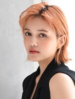 アース 北上店(HAIR & MAKE EARTH)&nbsp;ハイトーンナチュラルボブ