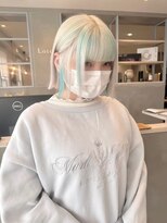 ロテ 名古屋 名駅店(Lote.)&nbsp;イメチェン/ホワイトブロンド/外ハネボブ/美髪/名古屋