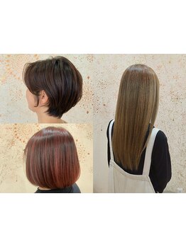 お悩みが相談しやすいサロン♪自分らしさを大切に！お洒落なグレイカラーで新しい自分を見つけよう☆