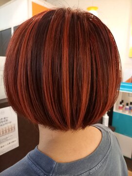 シャンプーボーイ 白髪ぼかし