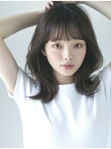 【emu井上信洋】こなれ大人女子のくびれミディアム【エミュ】