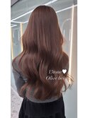 ベージュ/ダブルカラー/オリーブベージュ