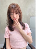 エイチ(H eitf)&nbsp;H【eitf】　原宿　表参道　レイヤースタイル/グレージュ