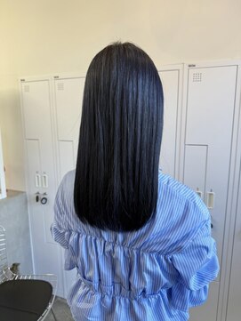クリアーオブヘアー 池下店(clear OF HAIR) ラピスブルーカラー