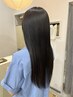 平日限定【自然な仕上がり】オリジナル縮毛矯正＋シャンプー＆ブロー
