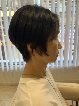 アッシュ 仙川店(Ash) 30代40代50代大人ナチュラルレイヤーショート大人ショートボブ