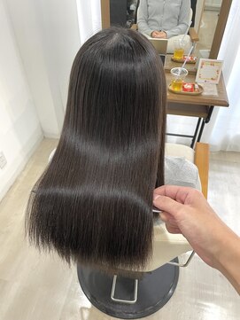 美髪専門サロン バイ マイル(美髪専門サロン by mile) 【美髪矯正】乾かすだけでサラサラな髪に