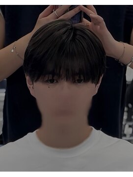 センス 渋谷 宇田川交番前(SENSE) シースルーマッシュ/韓国マッシュ/ブルーブラック/渋谷