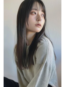 ルアナ(Luana) 艶感ナチュラルストレートスタイル