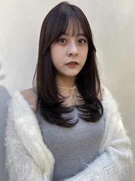 スミス 上野(smith) レイヤーカット顔まわりレイヤーフェイスレイヤー