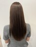 カット＋髪質改善ハイブリッドストレートトリートメント　￥10200