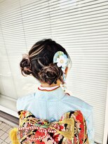 サクラ(SAKURA) 7歳・七五三・ボブアレンジ・ツイン