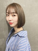 アオアクア 新越谷店(AO-AQUA)&nbsp;ハニーブロンド・ショートボブ・立体感・軽やか・ケアブリーチ