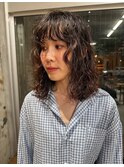 パーマ/前髪パーマ/顔周りレイヤー