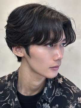 men's salon Gaudi 西宮北口店【メンズサロン ガウディ】【4月3日OPEN(予定)】 メンズセンターパート×ニュアンスパーマ