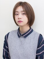 ラカトッカ 中目黒(LAKA TOCCA) 丸みストレートミディアムスタイル