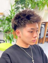 シープドッグ(SHEEP DOG)&nbsp;似合わせカット ツイストパーマ メンズパーマ モテる束間
