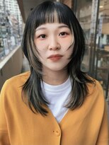 ボコカ(bococa)&nbsp;【macana指名】レイヤーハッシュカットウルフデザインカラー登戸