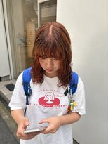 メルト 西梅田店(melt) 夏にぴったり♪明るめオレンジカラー