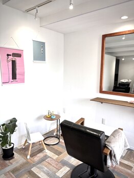 ソエルフォーヘア(soel for hair)の写真/楽しくお話しするもよし♪静かにゆったり過ごすのもよし♪貸し切りプライベート空間で安らぎのひと時を☆