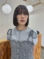 ジェニック 清水(-GENIC)&nbsp;【-GENIC】重めバング×ステップサイドボブ