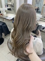 ヘアーアンドメイク シークタチカワ 立川店(Hair&Make Seek) 【古澤】ブリーチなしで叶える 明るめミントベージュ