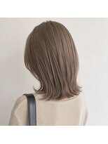 アンリエラ(Unliera)&nbsp;くびれレイヤー/ダブルカラー/ミルクティーベージュ/松山美容室