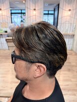 ヘアショップエヌアンドエー 久喜店(hairshop N&A) メンズカット×ハイライトで魅せる爽やかショート