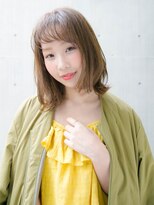 ルティア(Lutia)&nbsp;グレージュ 小顔 大人かわいい 切りっぱなしボブ☆