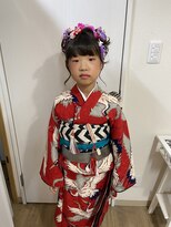 ロカット サロン(Roquat Salon)&nbsp;七五三着付けとヘアセット【ヘアアレンジ/七五三/立川/立川南】