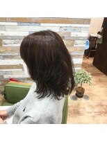 ハウオリ ヘアーワークス(Hauoli hair works)&nbsp;ダークピンクブラウン