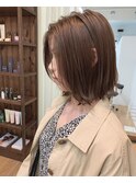 【CRAFT】束感外ハネボブ // ラベンダーベージュ